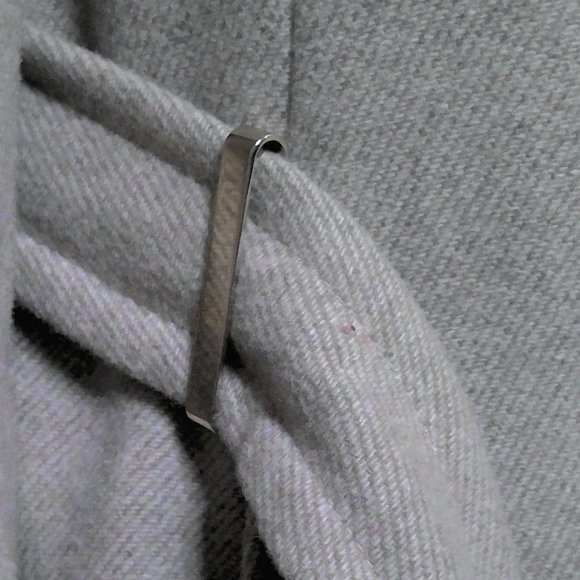 Calvin Klein Over Coat with Metal Closure Accents Sandstone Size 2x - Picture 4 of 7